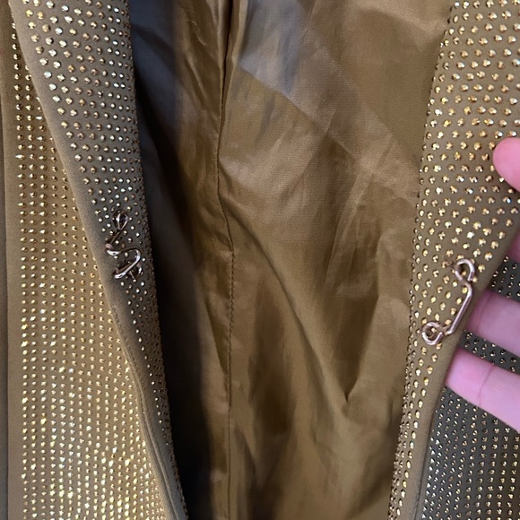 NWOT I AM GIA Moriah blazer in gold - Picture 7 of 13